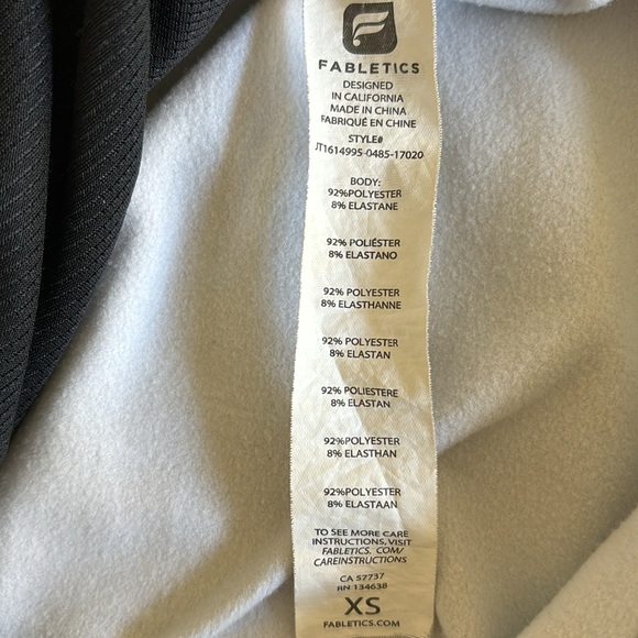 Fabletics Size XS Jojo Performance Jacket - Picture 7 of 8